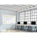 SIGEL Glass whiteboard Artverum - TUEV-approved - 240 x 120 cm - white - safety glass GL235