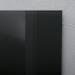 Wall Mounted Magnetic Glass Board 1300x550x15mm - Black GL240