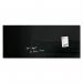 Wall Mounted Magnetic Glass Board 1300x550x15mm - Black GL240