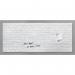 This stunning photograph features a sleek and modern Sigel Glass Board, measuring 1300x550x18mm. The board is mounted on a wall and has a magnetic surface, perfect for displaying important notes and ideas. The white stone color adds a touch of elegance to any office or workspace.