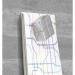Wall Mounted Magnetic Glass Board 1300x550x18mm - Fairfaced Concrete Design GL248
