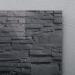 Wall Mounted Magnetic Glass Board 1300x550x18mm - Slate GL249