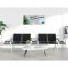 Wall Mounted Magnetic Glass Board 1300x550x18mm - Botanic Design GL298