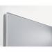 Wall Mounted Magnetic Glass Board 600x400x15mm - Matt Light Grey GL516