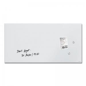 Sigel Wall Mounted Magnetic Glass Board 910x460x15mm - Matt Super