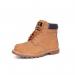 The picture shows a pair of Beeswift Safety Boots in a Goodyear welted style, made with nubuck material and standing at 6 inches tall. They are in a size 10.5 and ready for any tough job.