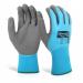 Beeswift Glovezilla Latex F C Water Resistant Glove Blue L (Pack of 10) GZ102BL