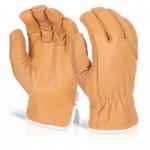 In the photograph, the Glovezilla Thermal Gloves are showcased in a rich brown color. The gloves are designed by Beeswift and feature a protective arc flash design. The pair is size 2XL and offers durable, thermal protection.