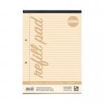 RHINO A4 Special Refill Pad 50 Leaf, Cream Tinted Paper, F8M (Pack of 36) HACFM-2