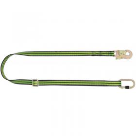 Kratos 2Mtr Adjustable Webbing Lanyard  HSFA4090120