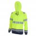 Beeswift High Visibility Two Tone Hoody Saturn Yellow / Navy M HVTT025SYNM