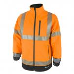 Beeswift High Visibility Two Tone Softshell Orange / Black 3XL HVTT040ORBL3XL