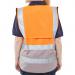 Beeswift Two Tone Executive Waistcoat Orange / Grey 3XL HVWCTTORGYXXXL