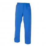 The photograph shows a pair of Hydrosoft weatherproof trousers in royal blue XL size from Hydrowear Southend. The trousers have a sleek, waterproof design and are made from high-quality materials to keep the wearer dry and comfortable even in harsh weather conditions.
