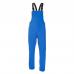 A pair of weatherproof bib and braces in royal blue, size 2XL, with the brand name Hydrosoft printed on the chest. The material looks waterproof and resilient, suitable for outdoor activities.
