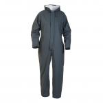 This picture shows a pair of olive green Hydrosoft weatherproof overalls and coveralls by Hydrowear. The coverall is 3XL in size and is waterproof and durable. Perfect for staying dry in any weather conditions.