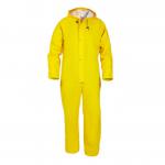 The Hydrosoft Weatherproof Overalls and Coveralls are bright yellow and made by Hydrowear. They have a waterproof design and are sized as 2XL.