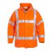 The Norfolk Fire Retardant Jackets from Hydrowear are orange in color and come in size 3XL. They feature a flame retardant, anti-static, and waterproof lining, making them perfect for working in hazardous environments.