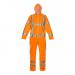 Hydrowear Norg Multi Hydrosoft Flame Retardant Anti-Static High Visibility Waterproof Coverall Orange L HYD068901ORL