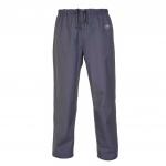 The photo shows a pair of Hydrowear Utrecht Simply No Sweat waterproof trousers in grey, size 2XL. The trousers are designed for all weather conditions and made with high-quality materials to keep the wearer dry and comfortable.