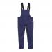 Hydrowear Uden Simply No Sweat Waterproof Bib and Brace Navy Blue L HYD072355NL