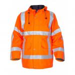 Hydrowear Uithoorn Simply No Sweat High Visibility Waterproof Parka Orange 3XL HYD072360OR3XL