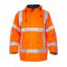 Hydrowear Uithoorn Simply No Sweat High Visibility Waterproof Parka Orange 3XL HYD072360OR3XL