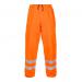 This image features the Hydrowear High Visibility Clothing Hydrowear Ursum Simply No Sweat High Visibility Waterproof Trouser Orange in size 2XL. The trousers have a bright orange color and a high visibility design for safety. They are made from waterproof materials and have a no sweat feature for added comfort.