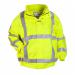 Hydrowear Moers Multi Simply No Sweat Flame Retardant Anti-Static High Visibility Waterproof Pilot Jacket Saturn Yellow L HYD073400SYL