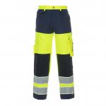 Hydrowear Idstein High Visibility Glow In dark Two Tone Trouser Saturn Yellow / Navy 32 HYD131030SYN32