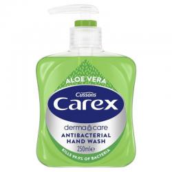 Carex Handwash - Aloe Vera Antibac 6 x 250ml JAN019