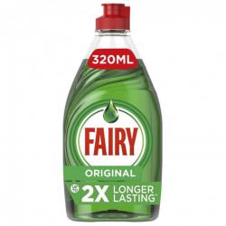 Fairy Washing Up Liquid 320ml Original JAN039