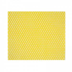 All Purpose Cleaning Cloth Yellow 42 x 35cm 50 JAN058