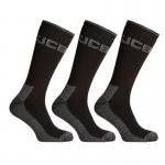 JCB 3 Pack Heavy Duty Work Socks Black 6-11 JCBX000108