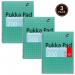Books, Pads & Albums Pukka Pad Metallic Jotta A4 Wirebound Hardcover Notepad 100 80GSM Square Sheets (3) JM018SQ