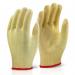 The photograph captures a pair of Beeswift reinforced gloves in medium weight, size 10. The gloves feature a sturdy construction and are made of beeswift material. They are designed to provide reliable hand protection in various working environments.