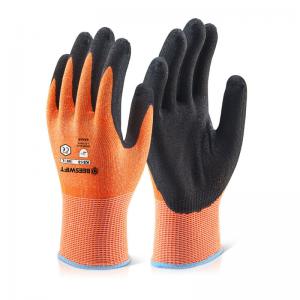 Beeswift Kutstop Micro Foam Nitrile Amber Cut Level 3 Amber M KS13M