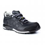 This photograph features the Lavoro Vader Metal Free Esd Shoe in black, size 11. The shoe has a sleek design with a durable sole and comfortable fit. The metallic accents add a touch of sophistication.