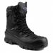 This photo features a sleek and stylish pair of black Lavoro boots, specifically the Lavoro Exploration High H / D Boot in size 10.5. The boots have a sturdy, high-cut design and a polished finish, perfect for any rugged outdoor adventure.