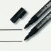 Liquid Chalk Water-Based Marker Black easy wipe 1-2mm bullet tip  LCMBULBK