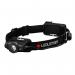 This picture shows a bright, compact headlamp from Ledlenser. It features the H5 Core technology and is capable of powerful light output. The sleek design and comfortable fit make it perfect for any outdoor adventure or hands-free task.