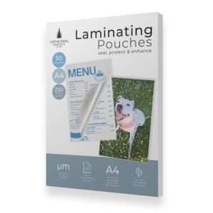 Cathedral Products Laminating Pockets Laminating Pouch A4 250 Micron -