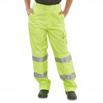 Beeswift Ladies En Iso 20471 Trouser Saturn Yellow 26 LPCTENSY26