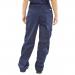 Beeswift Ladies Polycotton Trousers Navy Blue 38 LPCTHWN38