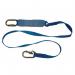The image shows a Tractel Tools Kratos Webbing Lanyard, measuring 2 metres in length. The lanyard appears to be made of strong, durable materials and features a secure metal attachment.