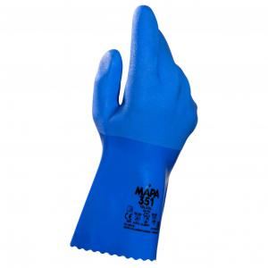 Mapa Professional Mapa Telsol 351 Gloves Size 08 Blue Pack of 12