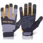 Mec Dex Work Passion Impact Mechanics Glove L (Pair) MECDY-713L