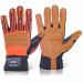 The photo shows a pair of Mec Dex Rough Handler C5 360 mechanics gloves in size 2XL. The gloves are made of durable material and have a rugged appearance. They feature the signature Mec Dex design and look ready for tough work.