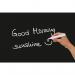 Magnetic Glass Board 450x450x9mm - Black MGB4504509BK