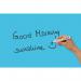 Magnetic Glass Board 450x450x9mm - Blue MGB4504509BL